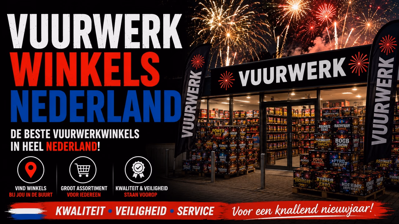 Feuerwerksläden Niederlande | Feuerwerk Kaufen & Alle Verkaufsstellen 2026